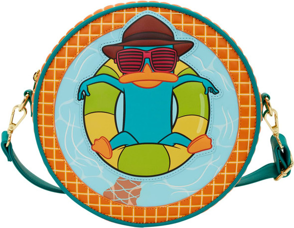 Phineas & Ferb Perry the Platypus Pool Crossbody Bag Loungefly