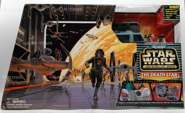 Star Wars The Death Star Micro Machines Action Fleet & Action Figure Set 1995