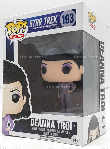 Funko POP! Television Star Trek The Next Generation Deanna Troi 193 Vinyl Figure
