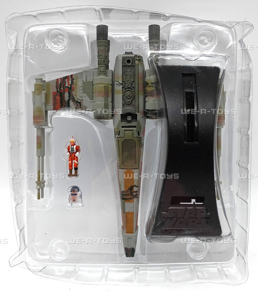 Star Wars Action Fleet Micro Machines Lukes XWing From Dagobah Swamp 1998 Galoob