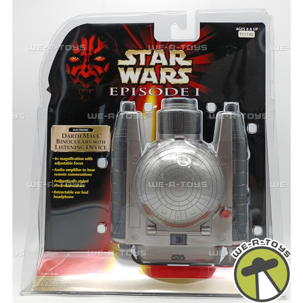 Star Wars Episode I Darth Maul Binoculars w/ Listening Device 88-284 Tiger 1999