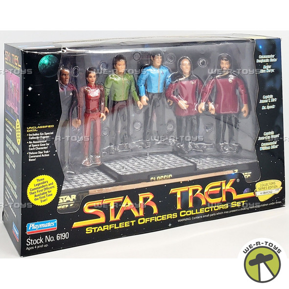 Star Trek Classic Collector Figure Set Collector Ed. 1993