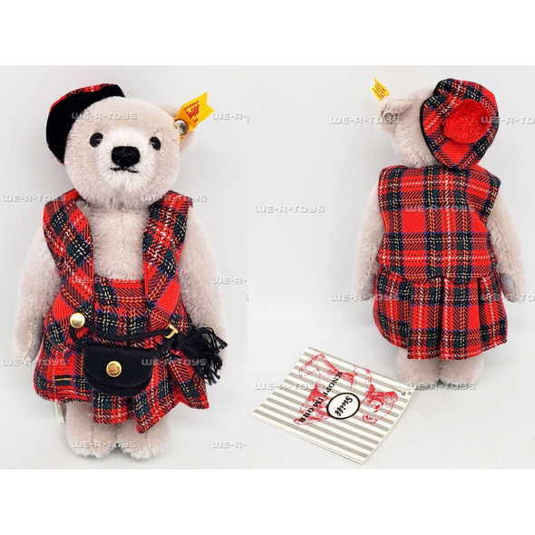 Steiff Great Escapes Edinburgh Teddy Bear in Gift Box 02691