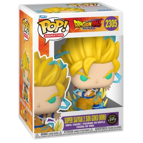Funko Pop Dragon Ball Daima Super Saiyan Son Goku Vinyl Figure #2305 Chase GITD