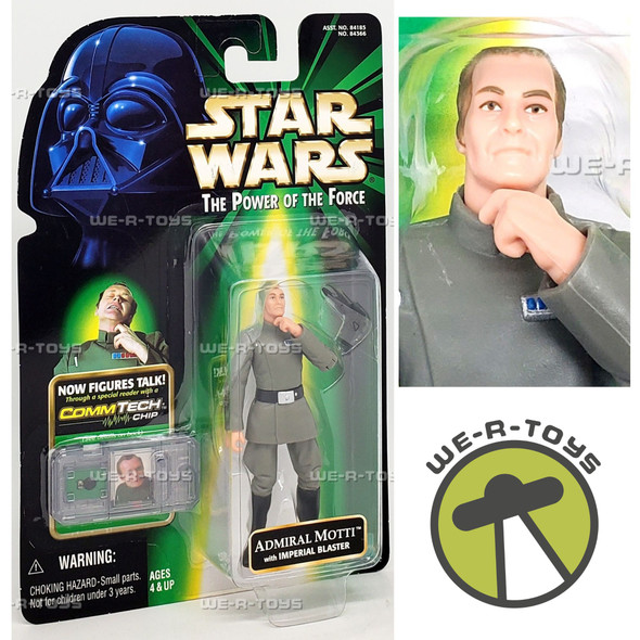 Star Wars Power of the Force Admiral Motti with COMMtech Chip Action Figure