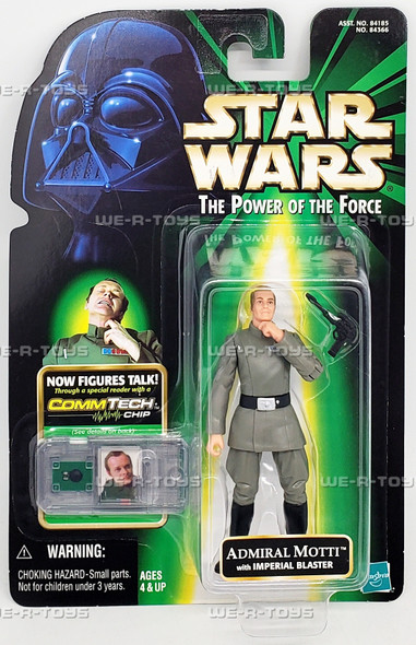 Star Wars Power of the Force Admiral Motti with COMMtech Chip Action Figure