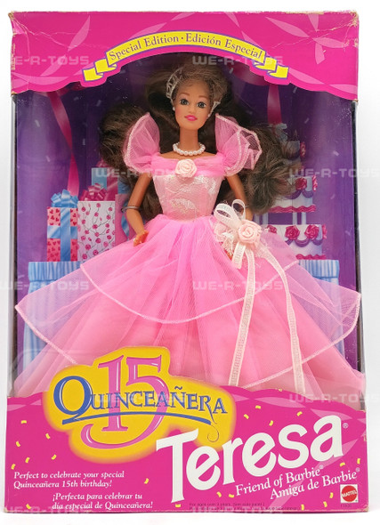 Quinceanera 15 Teresa Friend of Barbie Doll Special Edition 1994 Mattel No.11928