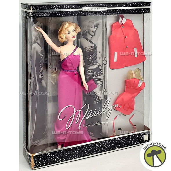 Marilyn How to Marry A Millionaire Doll and Fashion Set 2001 Mattel 53982