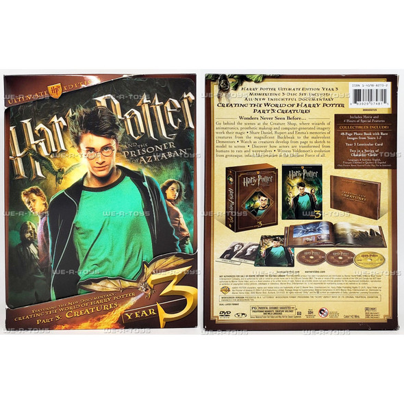 Harry Potter and the Prisoner of Azkaban Year 3 Ultimate Edition DVD Set