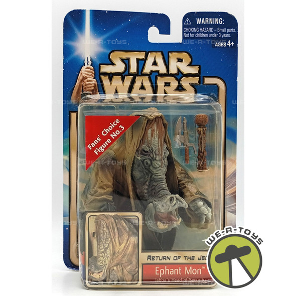 Star Wars Ephant Mon Return of the Jedi Action Figure 2002 Hasbro 84812 Figure 3