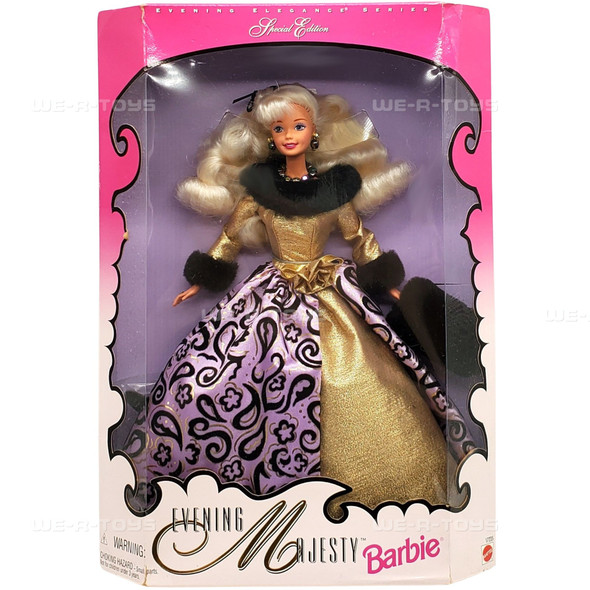 Evening Majesty Barbie Doll Evening Elegance Series 1996 Mattel 17235