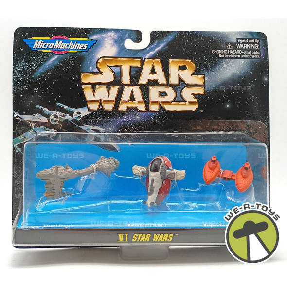 Star Wars Micro Machines VI Star Wars Vehicles Set of 3 Galoob 1996 Item 65860