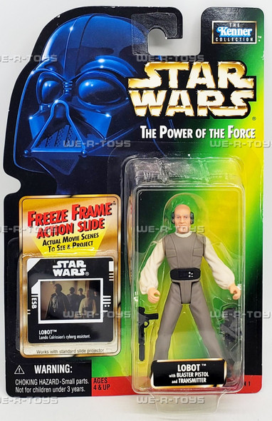 Star Wars The Power of the Force Lobot Action Figure w/ Freeze Frame Slide
