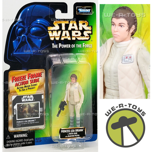 Star Wars Power of The Force Princess Leia Organa in Hoth Gear Action Figure