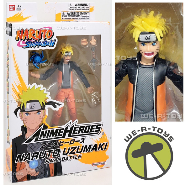 Anime Heroes Naruto Shippuden Naruto Final Battle Action Figure Bandai 36964