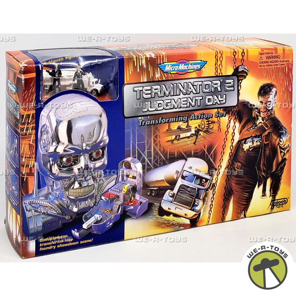 Micro Machines Terminator 2 Judgment Day Transforming Action Set Galoob 74816