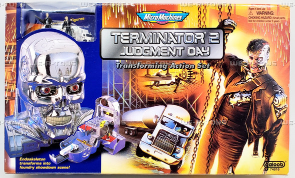 Micro Machines Terminator 2 Judgment Day Transforming Action Set Galoob 74816