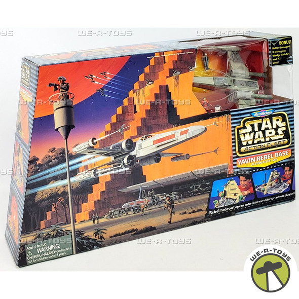 Micro Machines Star Wars Yavin Rebel Base Action Fleet Set Galoob 67093