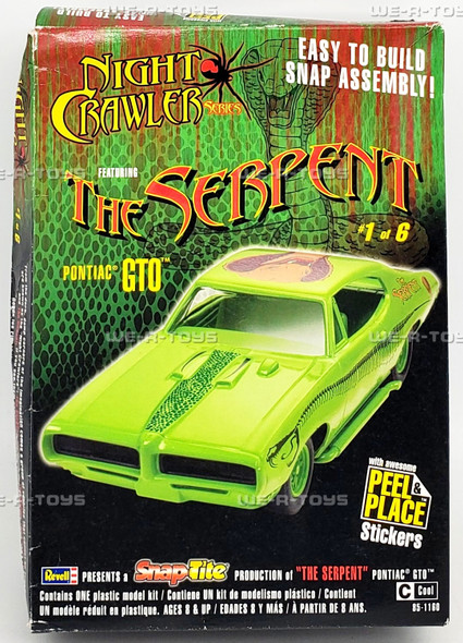 Night Crawler The Serpent Pantiac GTO Model Kit 2005 Revell 01160