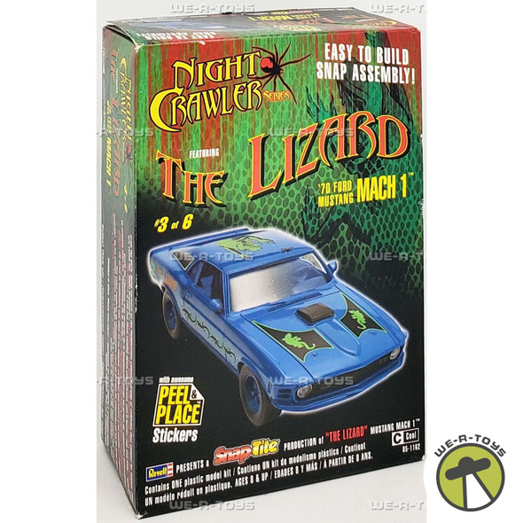 Night Crawler The Lizard 1070 Ford Mustang Mach 1 Model Kit 2005 Revell 01162