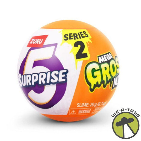 Lot of 6 Zuru 5 Surprise Mega Gross Minis Figures Series 2 NEW