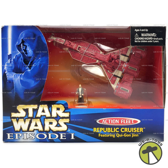 Star Wars Episode I Republic Cruiser Vehicle Action Fleet 1998 Galoob #68134