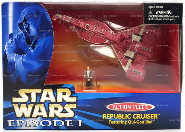 Star Wars Episode I Republic Cruiser Vehicle Action Fleet 1998 Galoob #68134