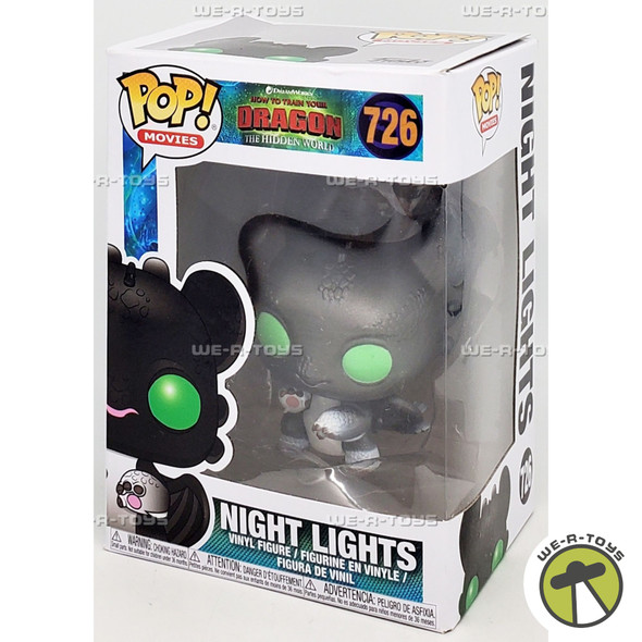 Funko POP Movies How to Train Your Dragon Night Lights 726 Vinyl Figure 36374