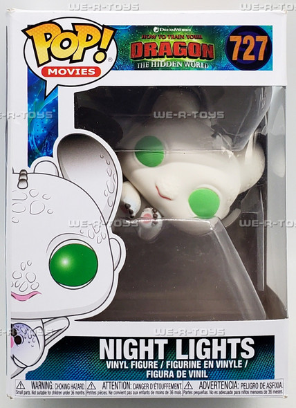 Funko POP Movies How to Train Your Dragon Night Lights 727 Vinyl Figure 36376