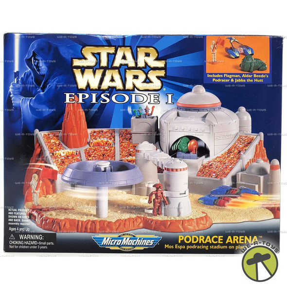 Micro Machines Star Wars Episode I Podrace Arena Action Set 1998 Galoob #66541