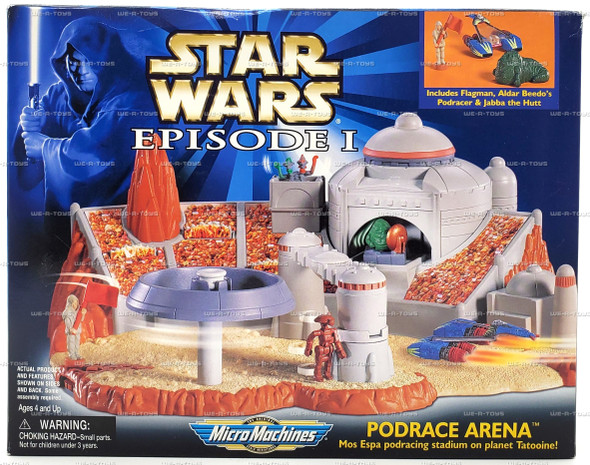 Micro Machines Star Wars Episode I Podrace Arena Action Set 1998 Galoob #66541