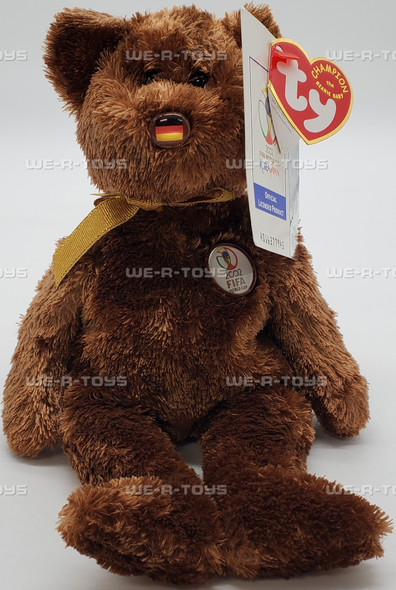 Ty Beanie Babies Champion the Bear Germany World Cup 2002
