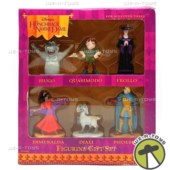 Disney's The Hunchback of Notre Dame Figurine Gift Set of 6 Applause #42311