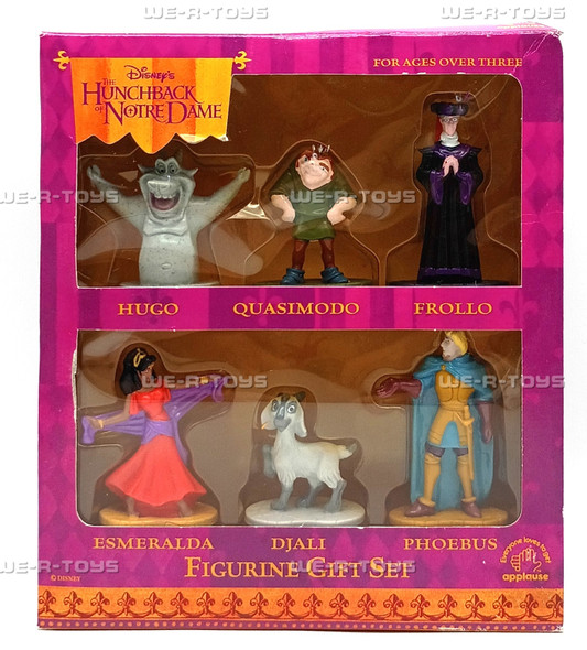 Disney's The Hunchback of Notre Dame Figurine Gift Set of 6 Applause #42311