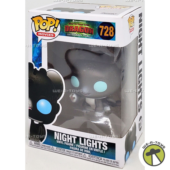 Funko POP Movies How to Train Your Dragon Night Lights 728 Vinyl Figure 37681