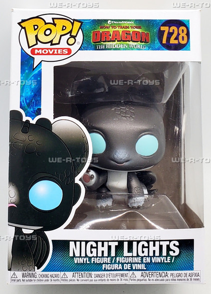 Funko POP Movies How to Train Your Dragon Night Lights 728 Vinyl Figure 37681