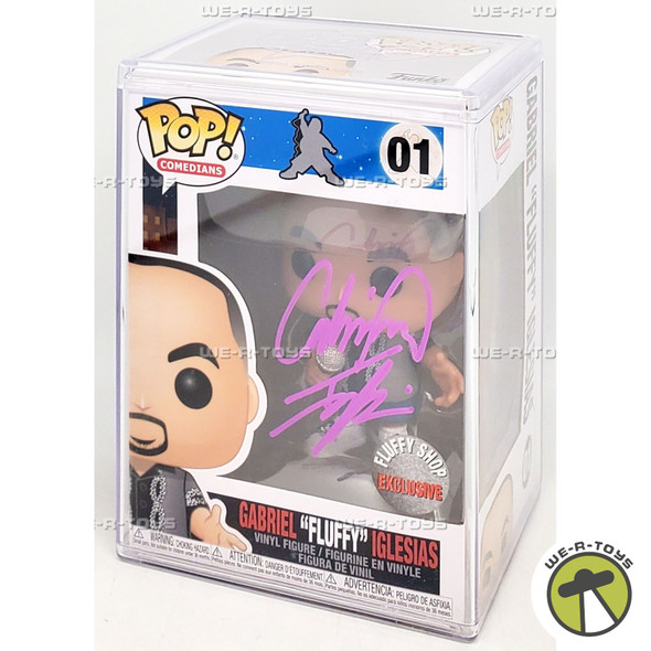 Funko POP Comedians Gabriel Fluffy Iglesias 01 Vinyl Figure 38526 SIGNED