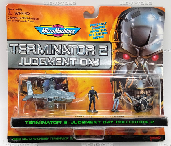 Micro Machines Terminator 2 Judgment Day Transforming Action Set