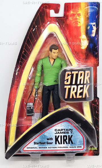Star Trek Captain James T. Kirk with Starfleet Gear Action Figure 85851