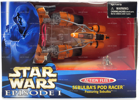 Star Wars Episode I Sebulba's Pod Racer Action Fleet Vehicle 1998 Galoob #68133