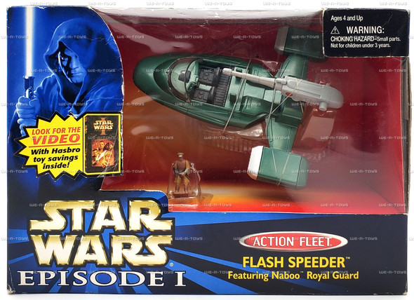 Star Wars Episode I Flash Speeder Action Fleet Vehicle 1999 Galoob #68137