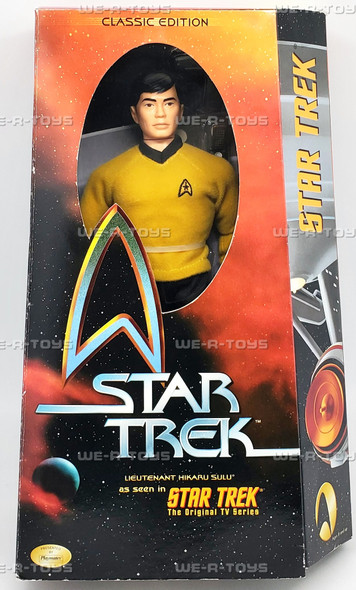 Star Trek Lieutenant Hikaru Sulu 12 Inch Action Figure 1999 Playmates 65523