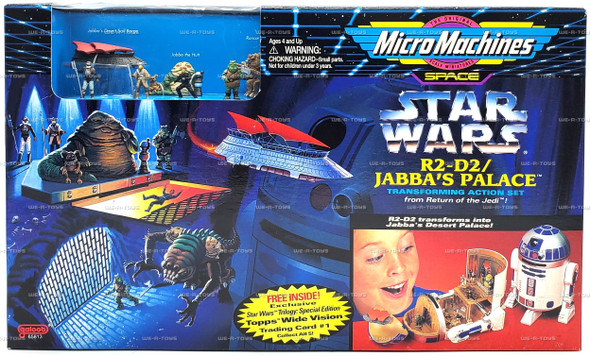 Micro Machines Space Star Wars R2-D2/Jabba's Palace Action Set 1994 Galoob 65813