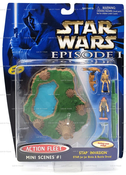 Star Wars Episode I STAP Invasion Mini Scene #1 Action Fleet 1998 Galoob #68121
