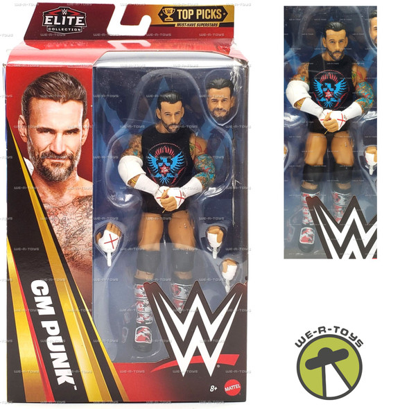 WWE Elite Collection CM Punk Action Figure Top Picks 2026 Mattel #JHV13