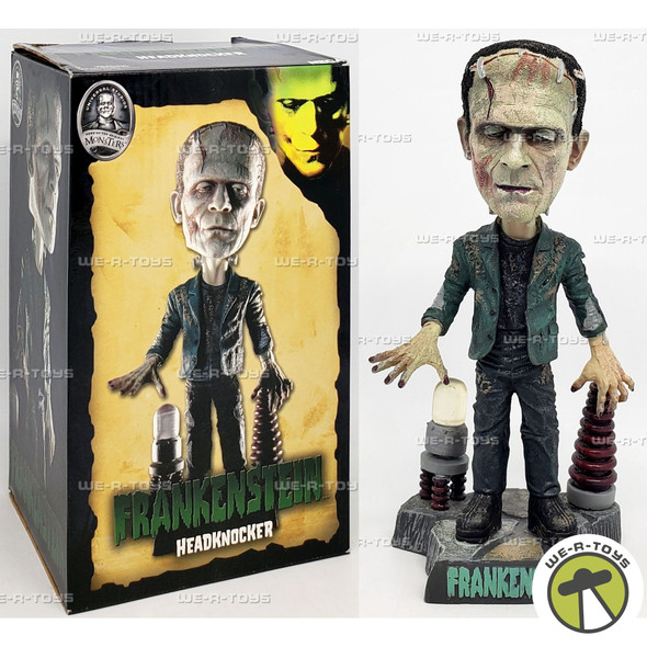 Universal Monsters Frankenstein Head Knocker Figure 2006 NECA 04696