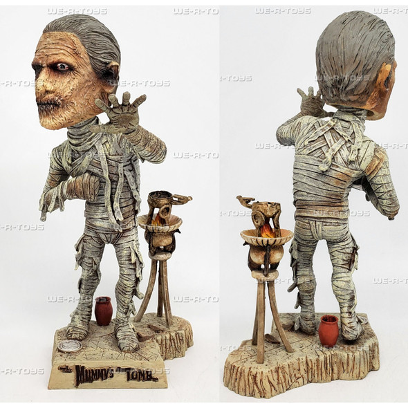 Universal Monsters The Mummy's Tomb Head Knocker Figure 2006 NECA 04695