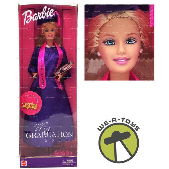 Barbie My Graduation 2003 Doll Purple Gown Version Mattel #56330