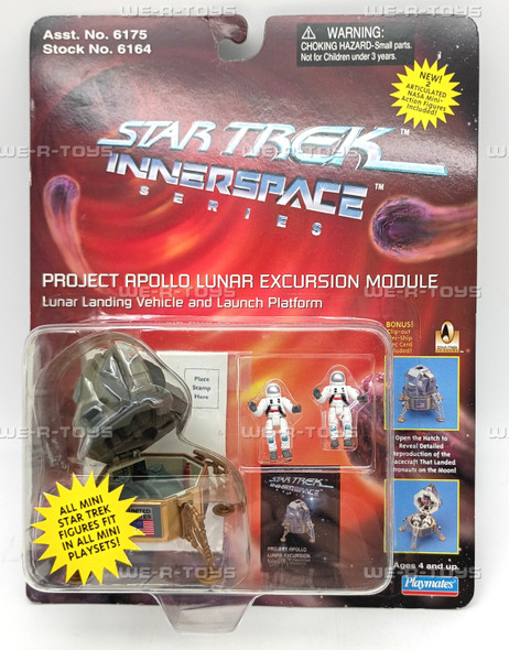 Star Trek Project Apollo Lunar Excursion Module Vehicle & Launch Platform Mini