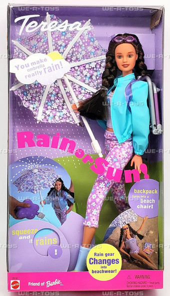 Barbie Teresa Rain or Sun Doll 2000 Mattel 29181